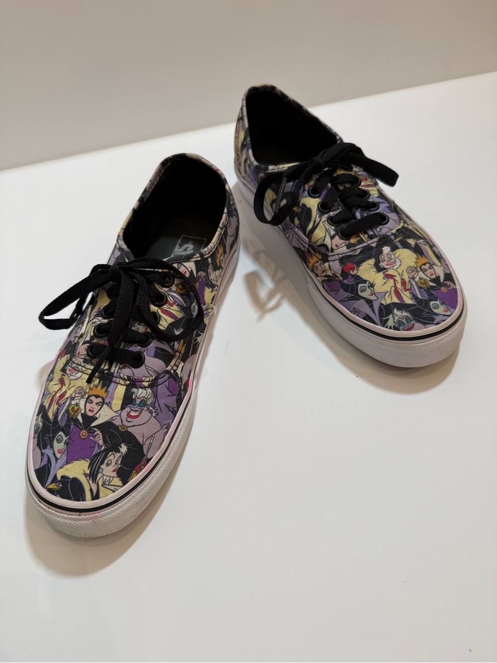 Vans x Disney Villainesses Collection Slim Low Top Sneakers Wicked Color Palette - Picture 2 of 14